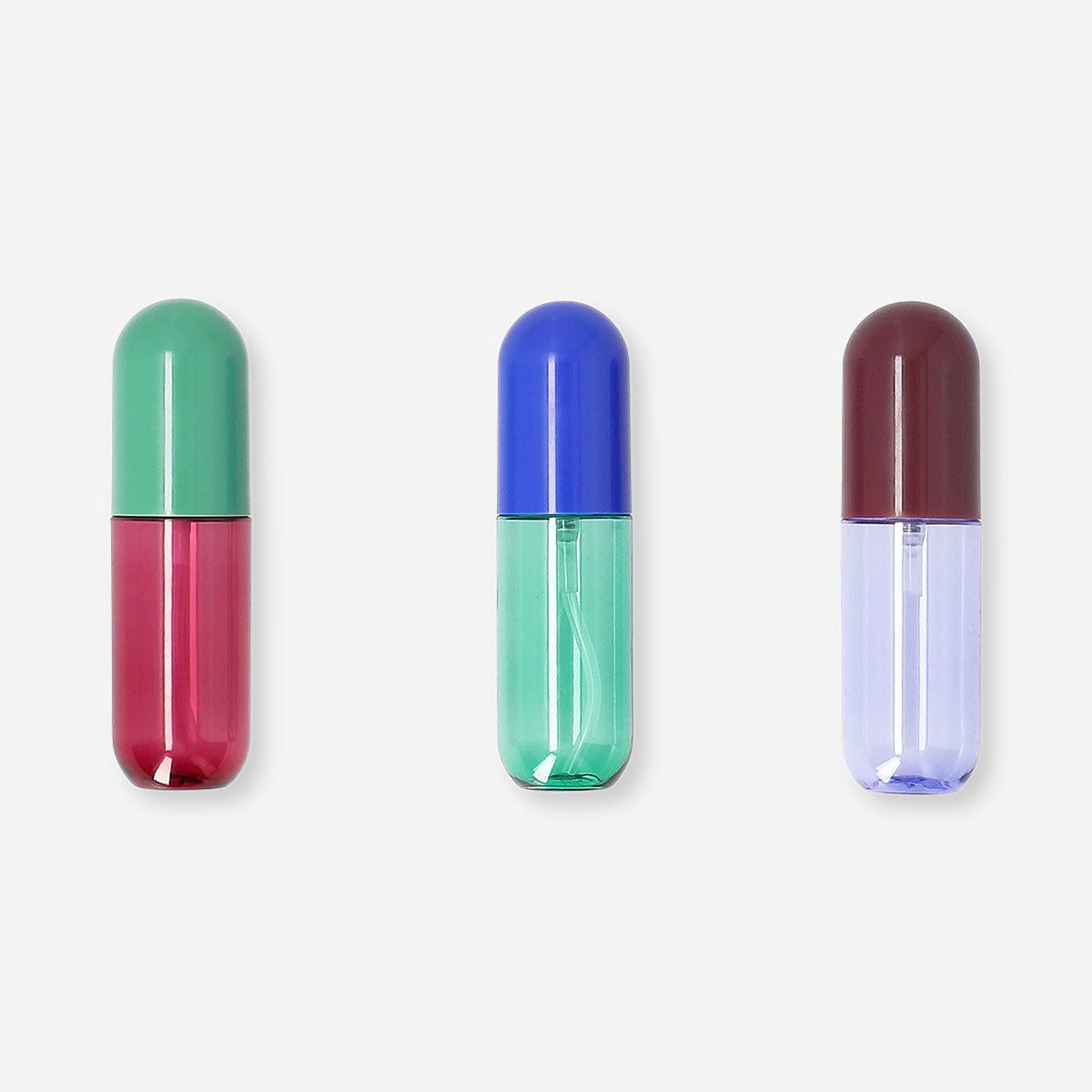Travel leisure set in pouch by Flying Tiger Copenhagen, includes toiletries and accessories organized in a compact case.