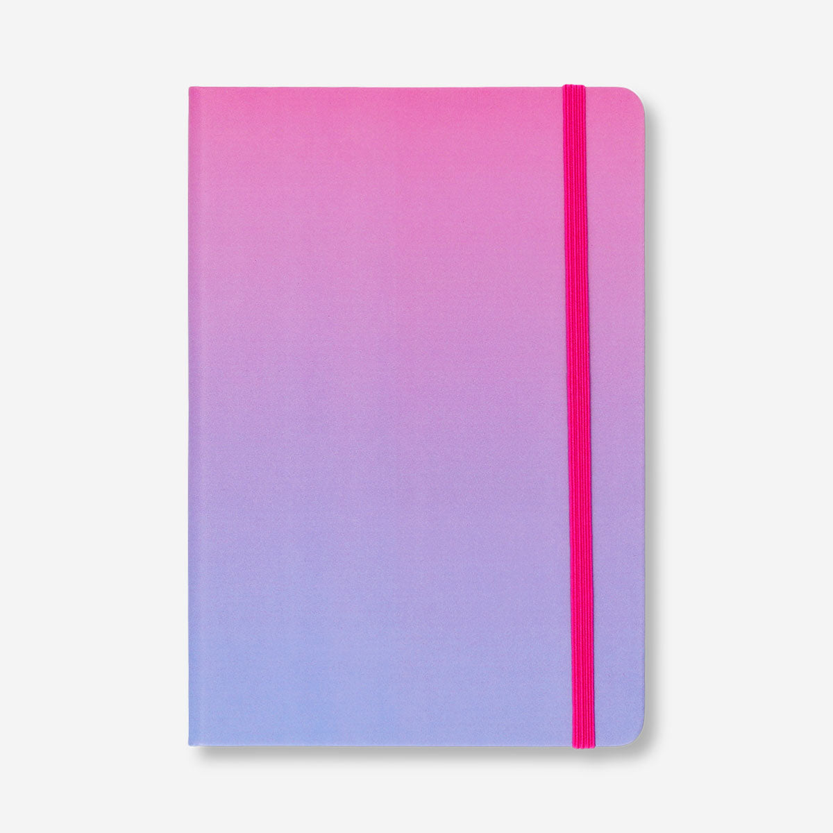 A5 gradient office notebook from Flying Tiger Copenhagen with colorful, smooth cover and lined pages for note-taking.