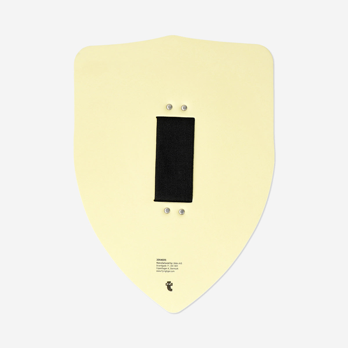 Toy Knight foam shield from Flying Tiger Copenhagen, featuring a colorful medieval design and lightweight construction for kids.