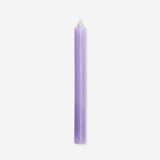 Purple dinner candle - 24 cm