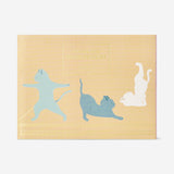 Joyeros gato de cerámica azul - 3 uds.