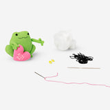 Kit crochet DIY grenouille de Saint-Valentin