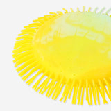Yellow Flying Tiger Copenhagen water play flying disc toy, lightweight and flexible for outdoor fun and water games.