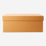 Flying Tiger Copenhagen craft paper storage box, 13x22.5 cm, home organization container with a simple design.