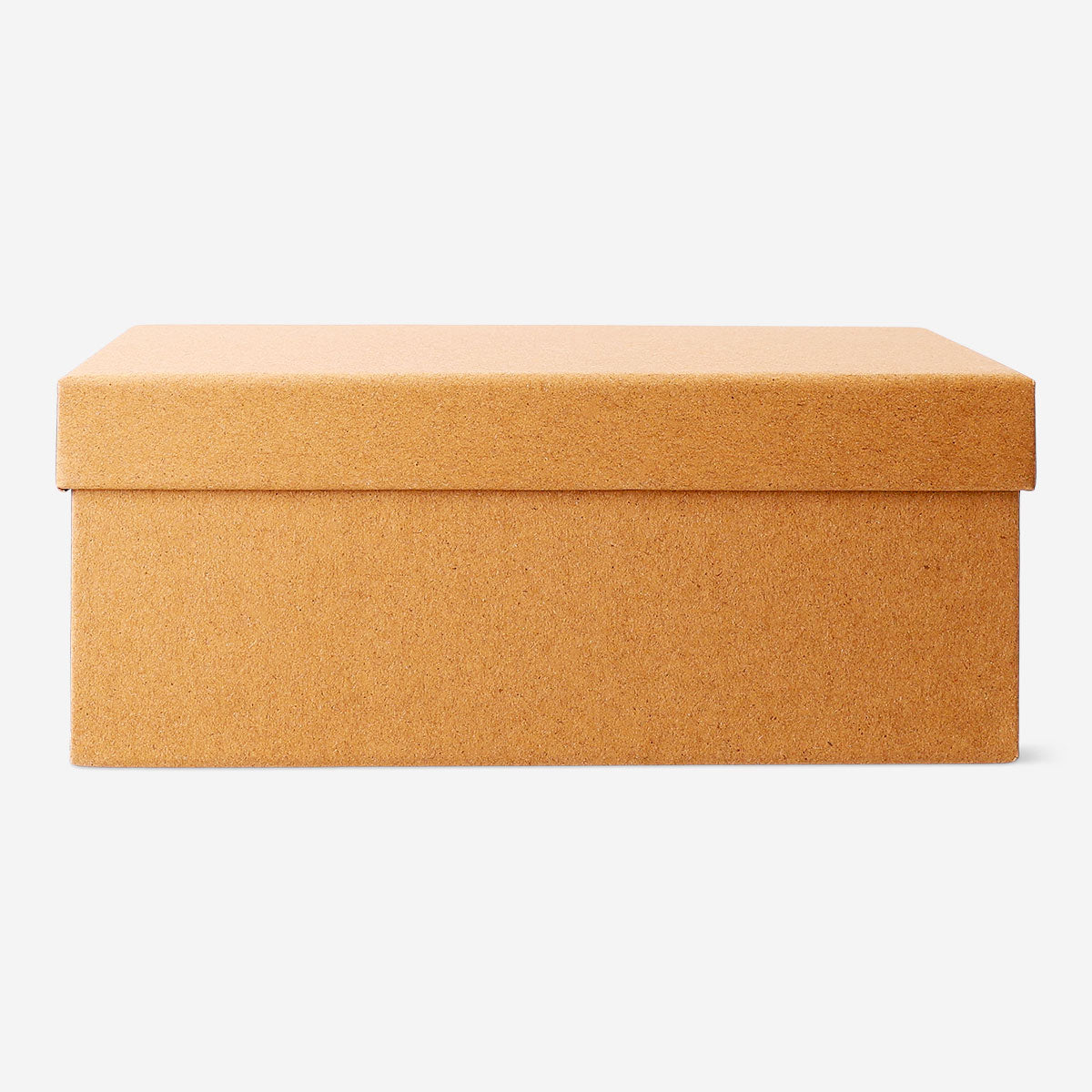Flying Tiger Copenhagen craft paper storage box, 13x22.5 cm, home organization container with a simple design.