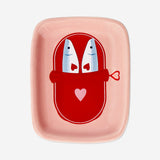 Trinket tray with sardines - 11 cm