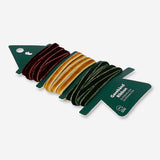 Three velvet ribbons with gold trim in a set, ideal for office or craft decorations, from Flying Tiger Copenhagen.