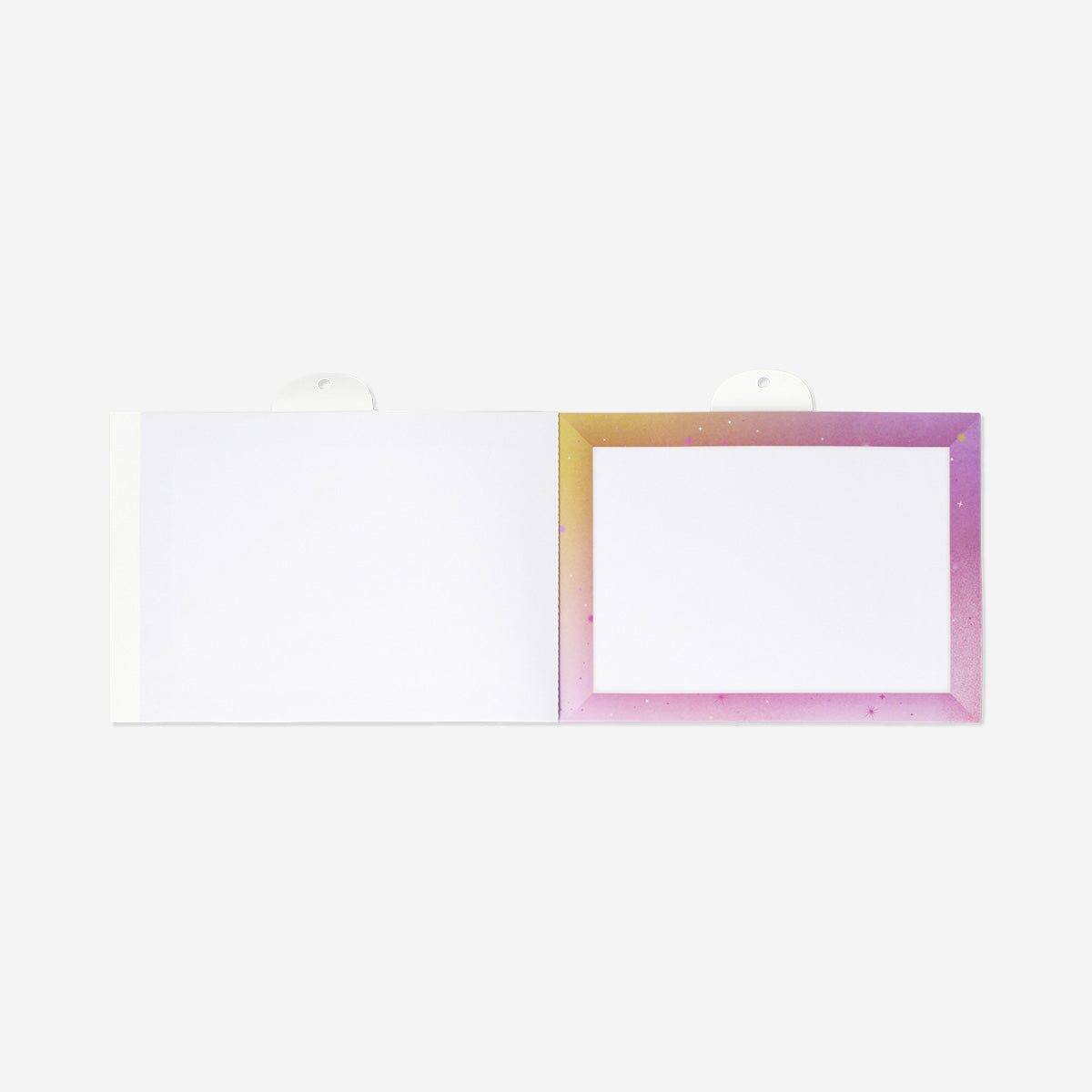 A4 drawing pad with blue picture frame