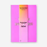 A5 rhinestone journal from RuPaul's Drag Race x Flying Tiger Copenhagen, featuring a sparkling, decorative cover for office use.