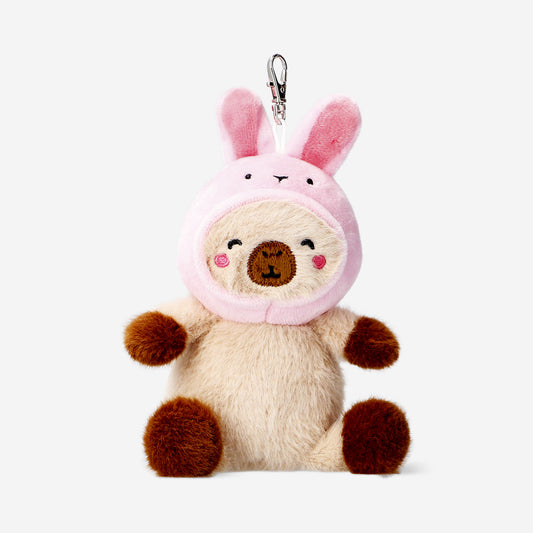 Porta-chaves - Capivara vestida de coelhinho