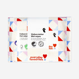 Toallitas húmedas refrescantes para rostro y manos - 5 uds.