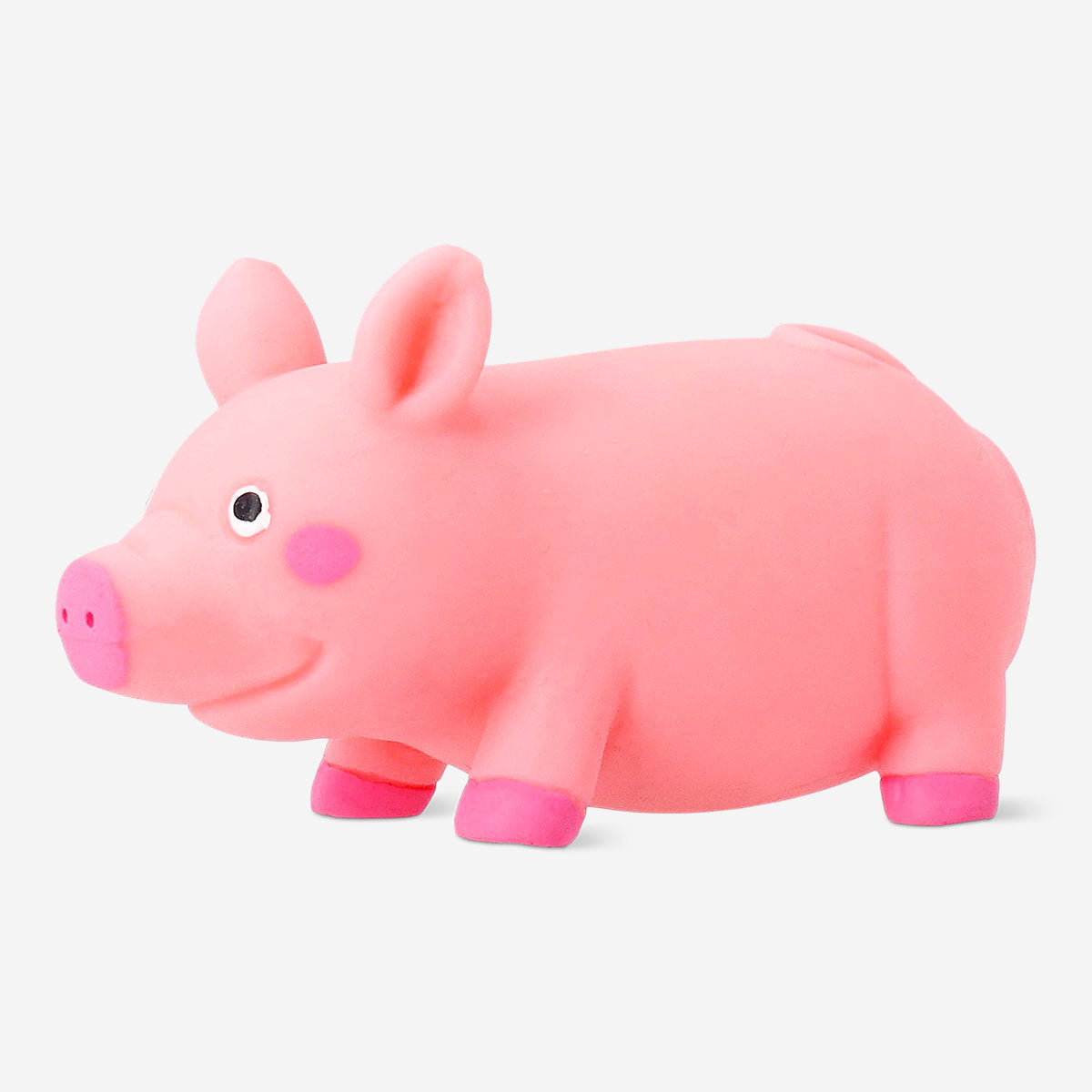 Flying Tiger Copenhagen Press Me Toy Fidget Pig gadget with soft, squeezable pig shape for stress relief and sensory fun.