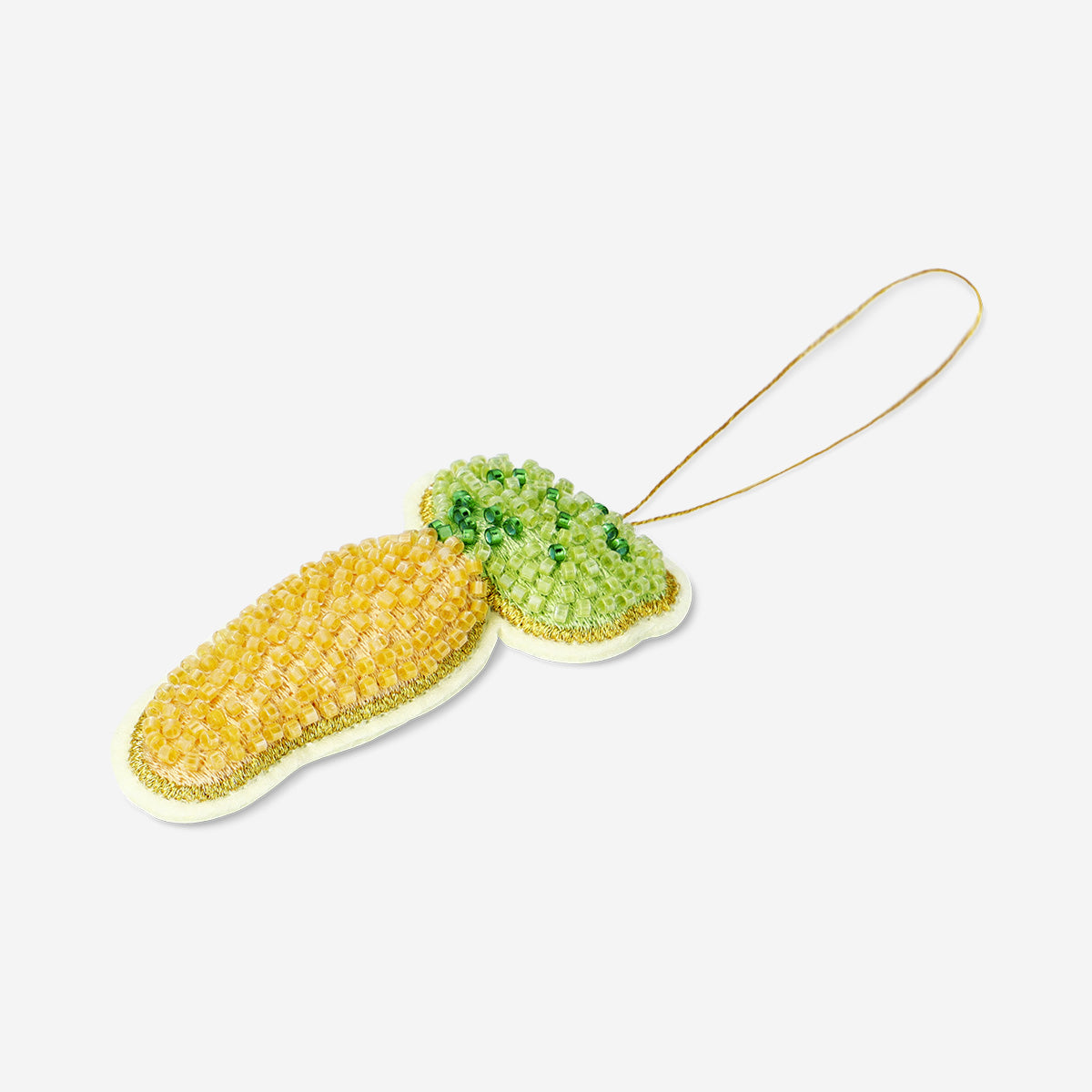 Decorazione da appendere - Carota con perline