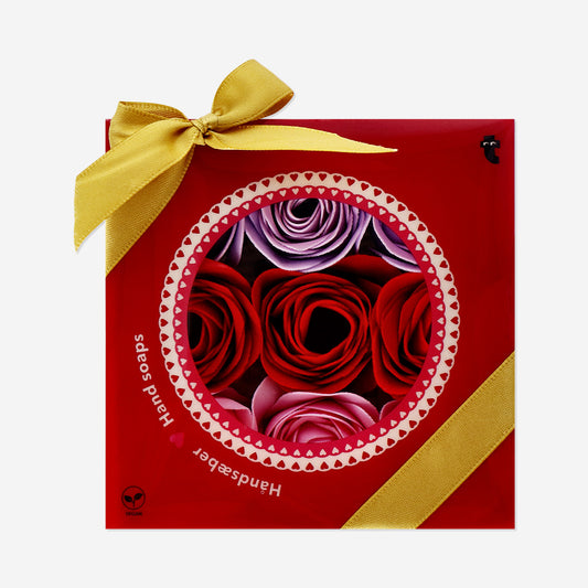 Rose shaped hand soaps - Rose fragrance