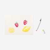 Marqueurs jumeaux nuances vives - 12 pcs