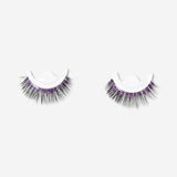 Purple adhesive eyelashes from Flying Tiger Copenhagen, lightweight false lashes with adhesive for personal care use.
