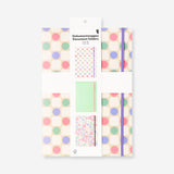 Three Flying Tiger Copenhagen A4 document folders with colorful print designs for office organization.