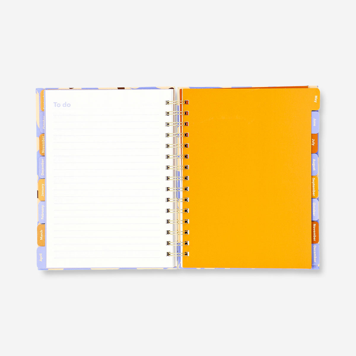 Flying Tiger Copenhagen floral study planner 2027 with colorful floral cover, ideal for organizing school and office schedules.