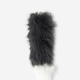 Textile foxtail keyring from Flying Tiger Copenhagen featuring a soft, colorful fox tail design on a keyring.