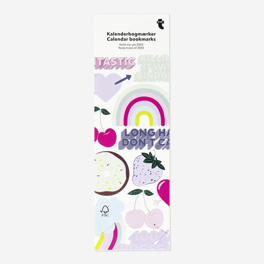 Calendar Bookmarks - English