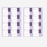 Calendar Index Stickers - Italian Office Flying Tiger Copenhagen 