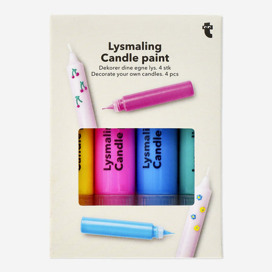 Candle Paint Markers - 4 pcs