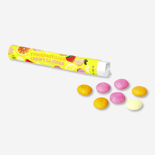 Candy chewy roll. Fruit flavour
