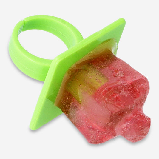 Candy Rings with Strawberry Flavour