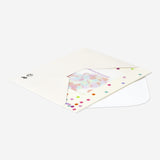 Card with envelope. Confetti Party Flying Tiger Copenhagen 