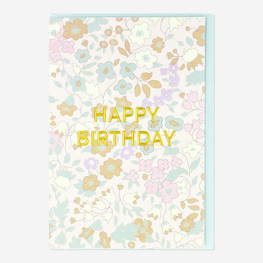 Card with envelope. Happy Birthday