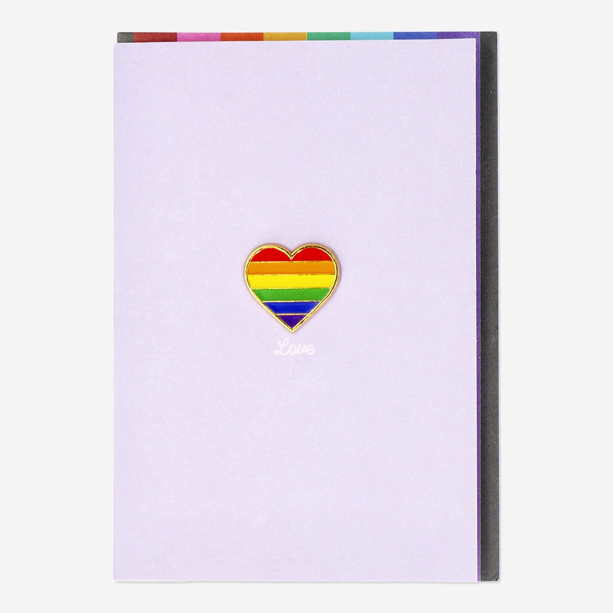 Card with envelope. Pride heart Party Flying Tiger Copenhagen 