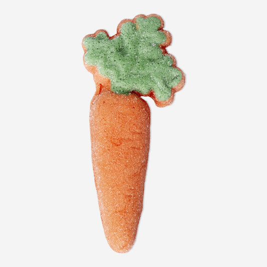 Carrot shaped marshmallow