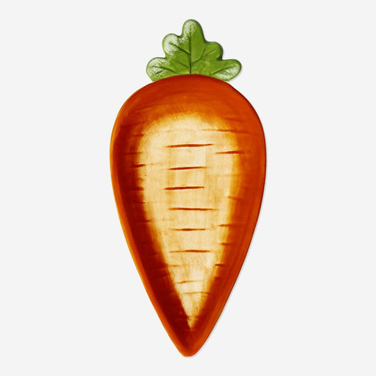 Carrot shaped serving dish - Medium