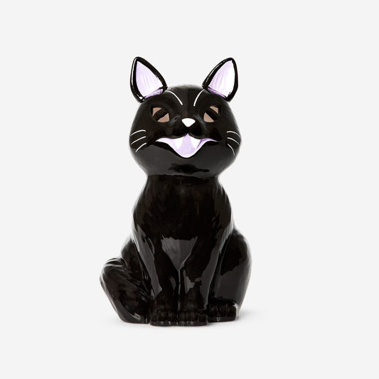 Cat shaped candle holder for LED lights