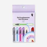 Mini bolígrafos de tinta de gel - 7 uds.