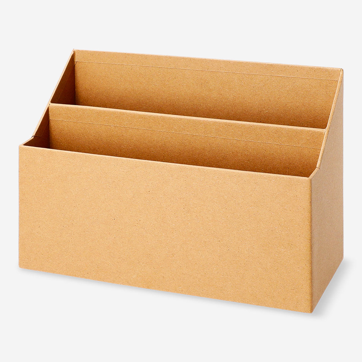 Craft paper double magazine holder