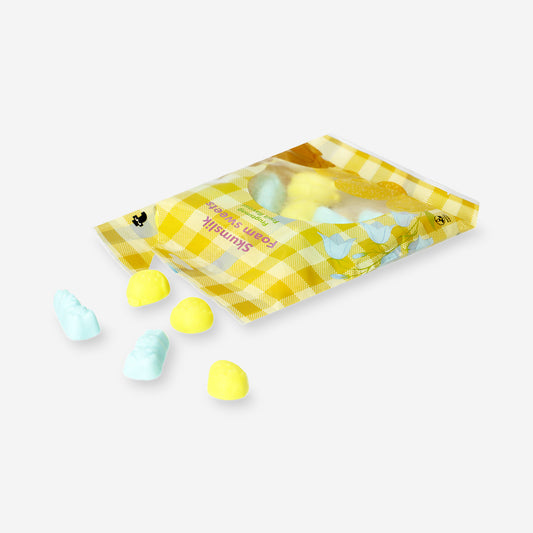 Easter foam candy - Lemon and blueberry flavour
