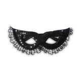 Black lace party glasses for adults by Flying Tiger Copenhagen, featuring intricate lace design for fun celebrations.