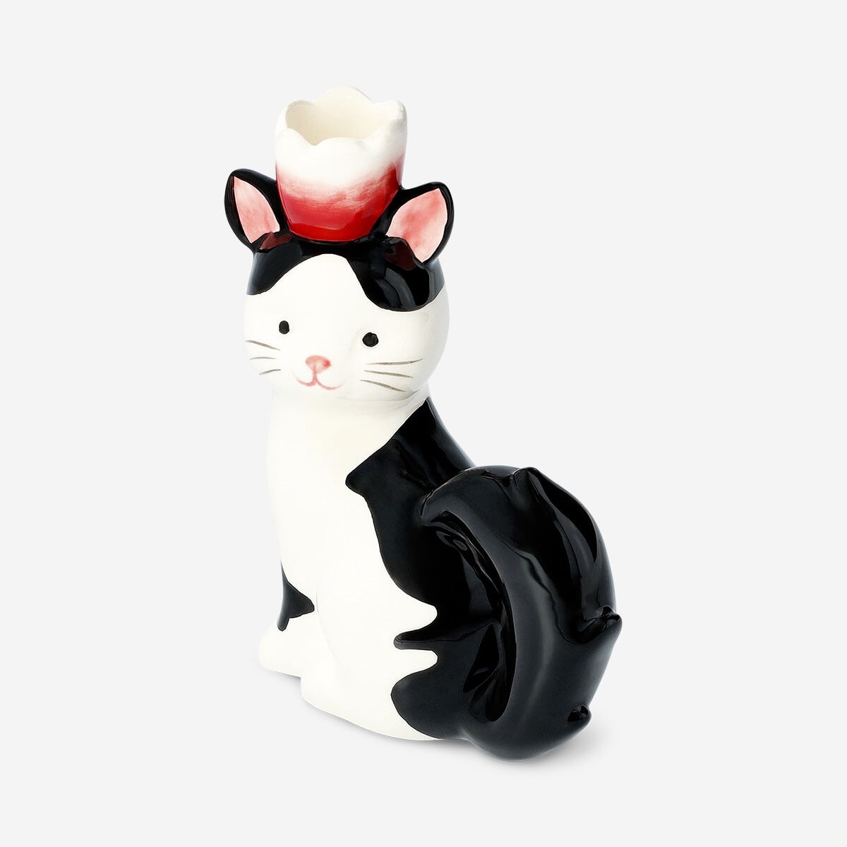 Ceramic cat candle holder Home Flying Tiger Copenhagen 