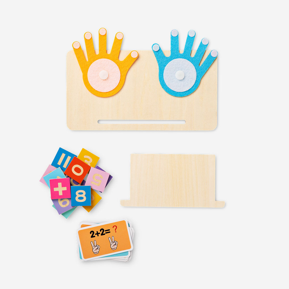 Colorful Flying Tiger Copenhagen math toy for kids, designed to help learn basic math skills with engaging, vibrant educational tools.