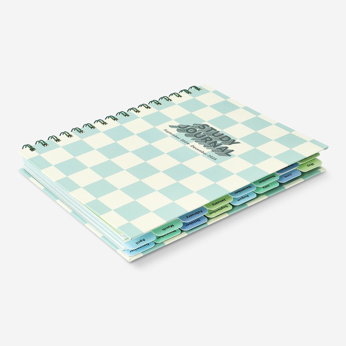 Checkered Study Planner - English Office Flying Tiger Copenhagen 