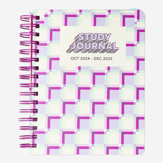 Checkered Study Planner - Englisch