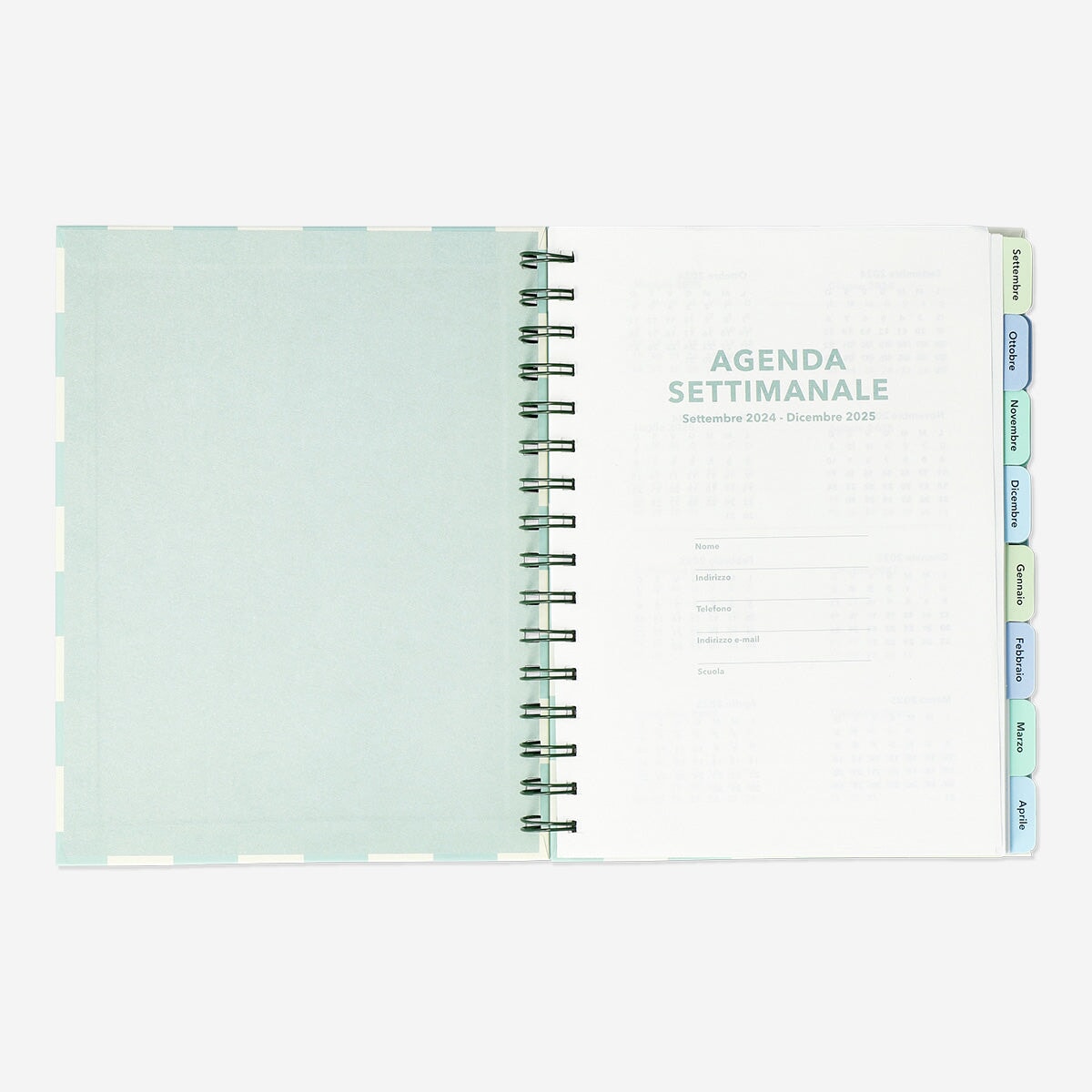 Checkered Study Planner - Italian Office Flying Tiger Copenhagen 