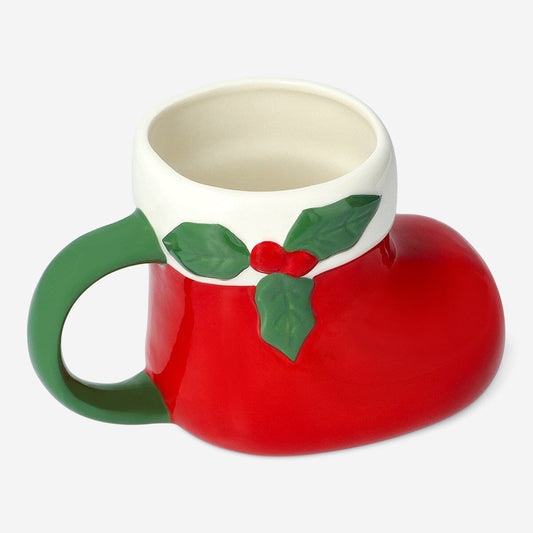 Tazza Christman a forma di calza - 420 ml