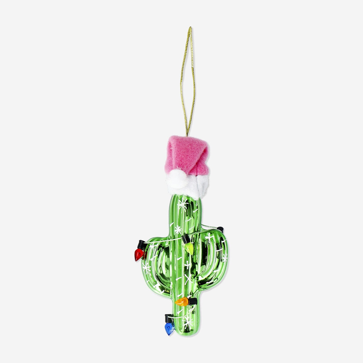 Christmas bauble - Cactus with Santa hat Home Flying Tiger Copenhagen 