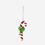 Christmas bauble - Candy cane with ribbon Home Flying Tiger Copenhagen 