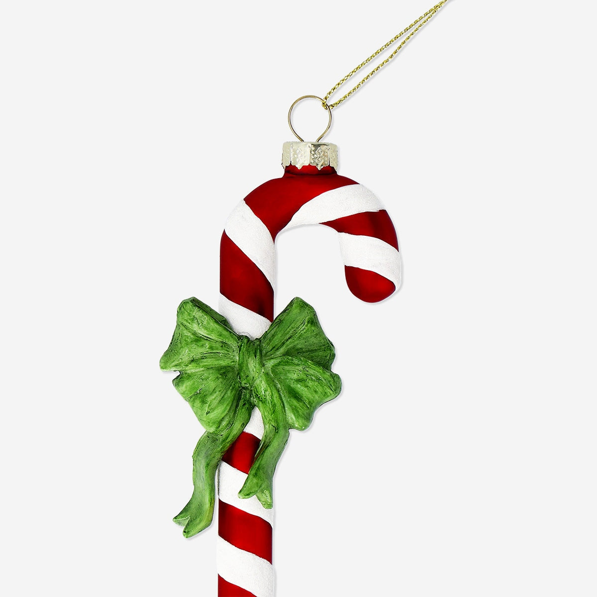 Christmas bauble - Candy cane with ribbon Home Flying Tiger Copenhagen 