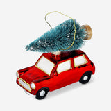 Christmas bauble - Car with Christmas tree Home Flying Tiger Copenhagen 