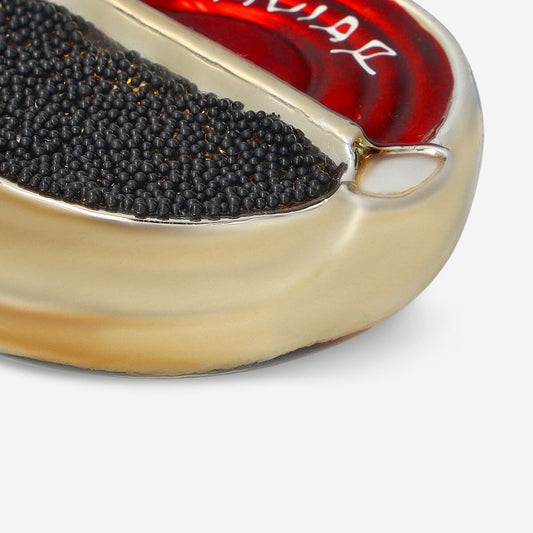 Christmas bauble. Caviar