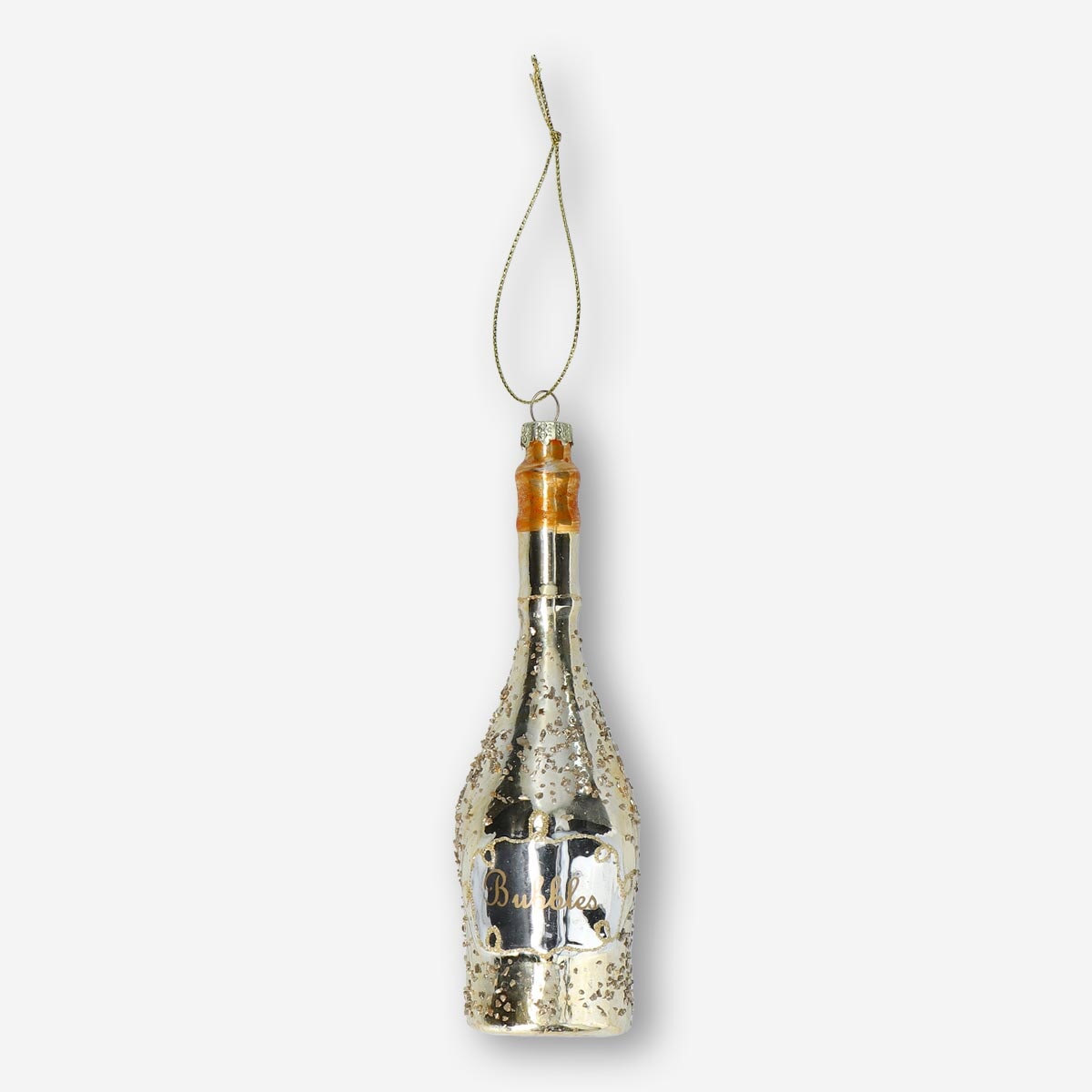 Christmas Bauble - Champagne Bottle Home Flying Tiger Copenhagen 